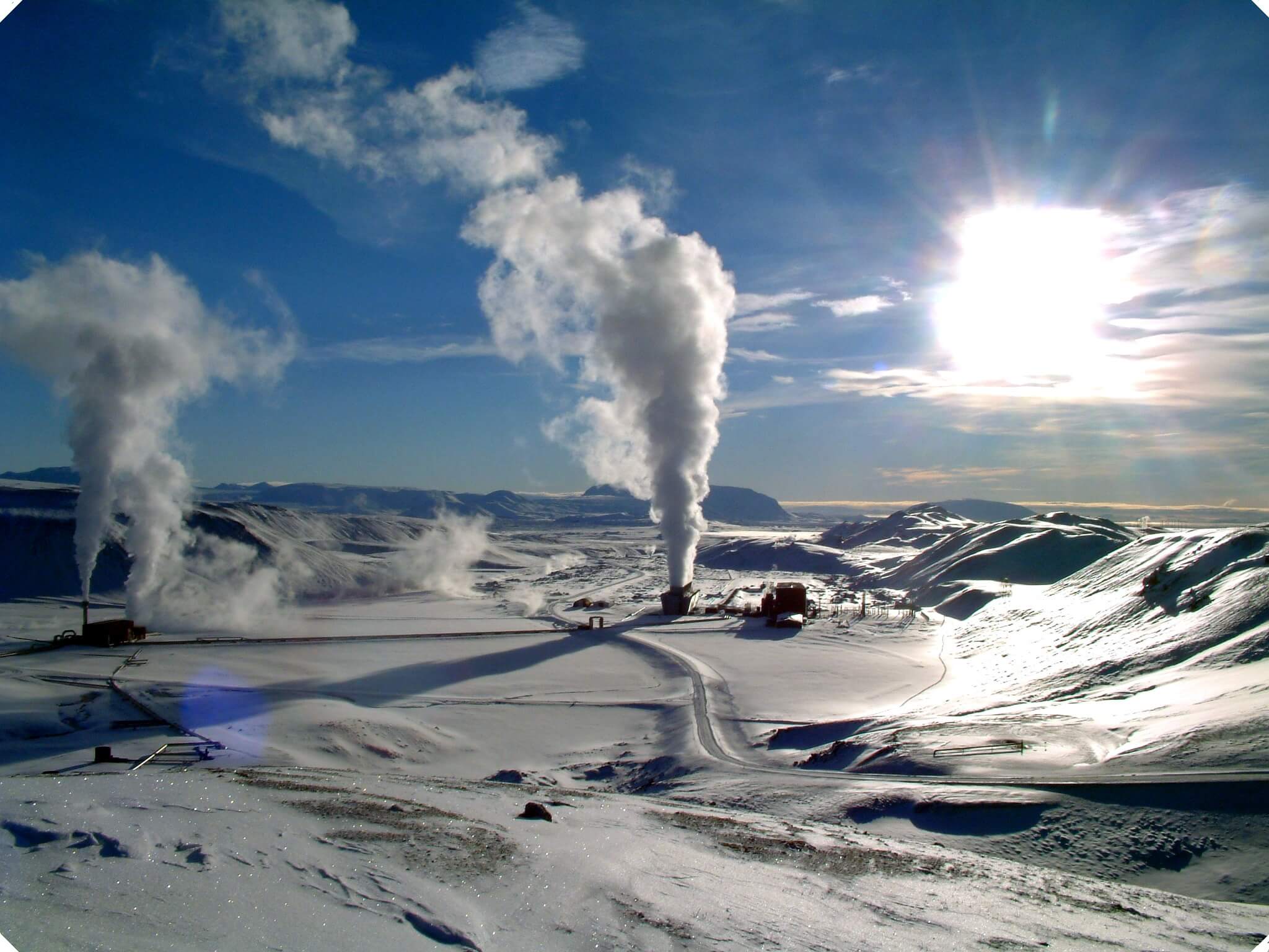 Bitcoin a geotermálna energia na Islande