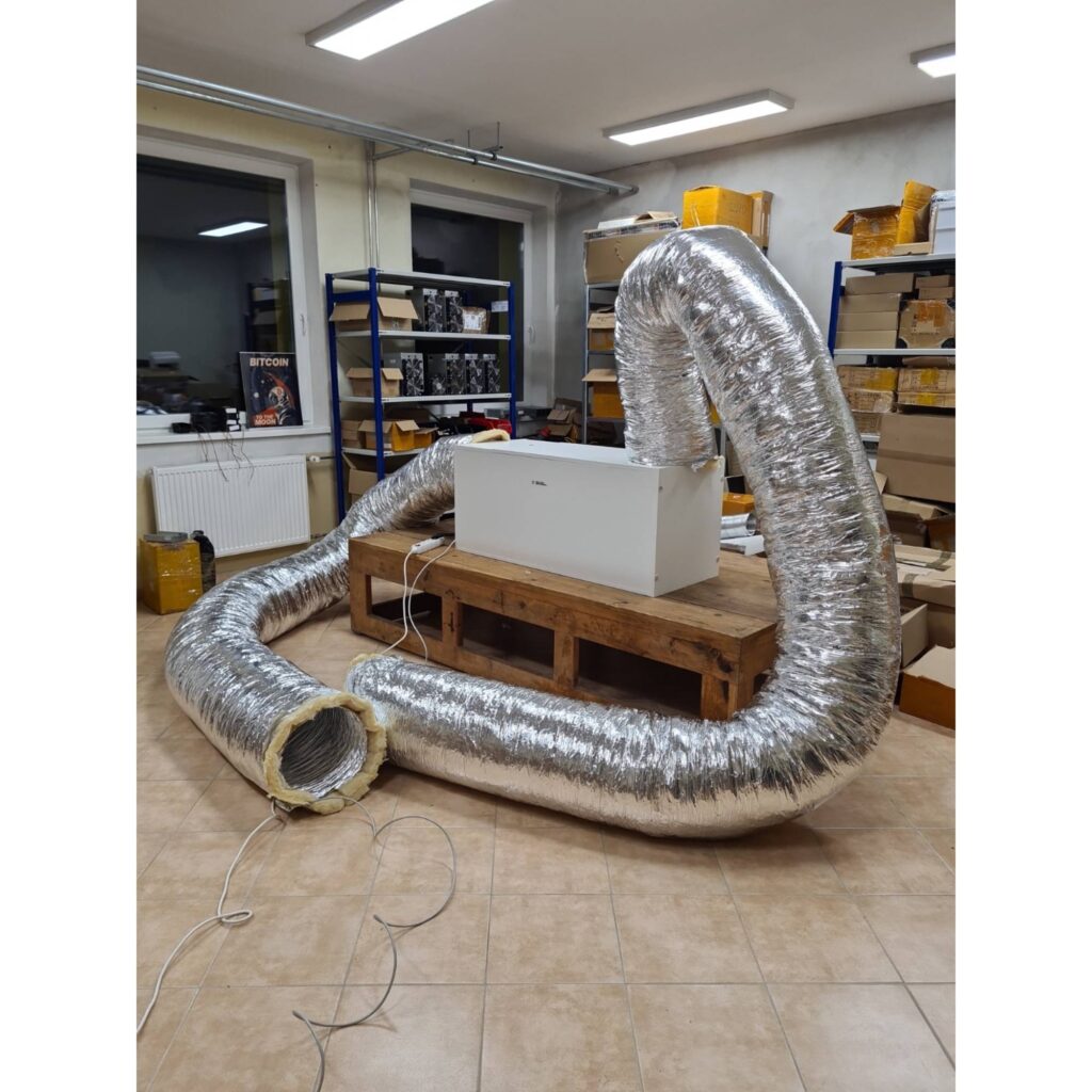 odhlučnenie asic minera na ťažbu kryptomien