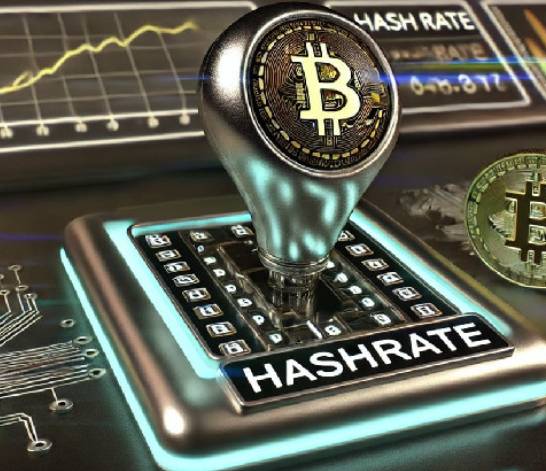 Hashrate Bitcoinu na maxime