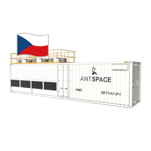 Antminer ANTSPACE HW5 (Kontajner) Bitmain Největší CZ-SK Prodejce