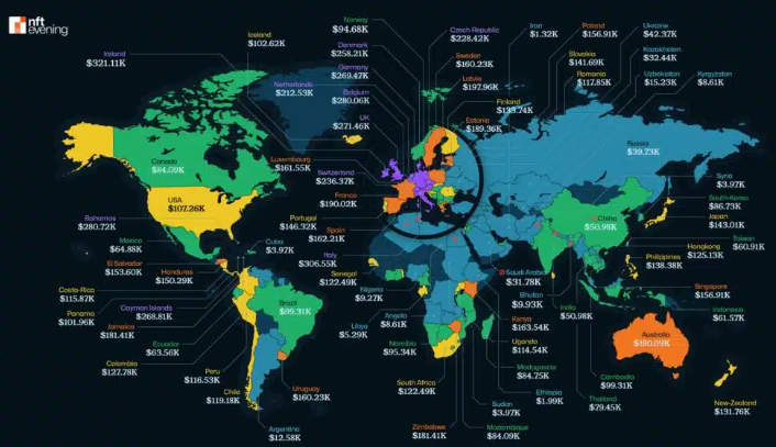 Halving Bitcoinu zvyšuje ziskovosť globálnej sólo ťažby (mapa celého sveta)