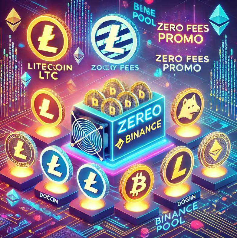 Binance Pool spustil ťažbu bez poplatkov