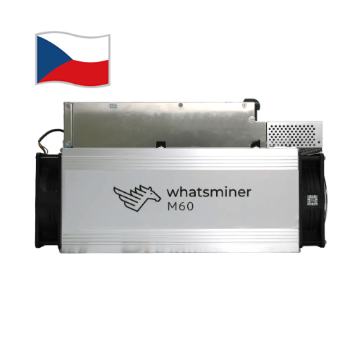 Whatsminer M60 172 THs (Bitcoin miner) Microbt Na těžbu kryptoměny Bitcoin algoritmus SHA-256