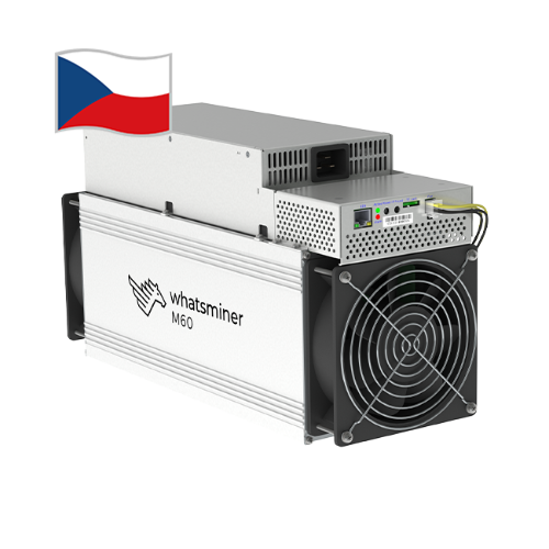 Whatsminer M60 172 THs (Bitcoin miner) Microbt cena na prodej