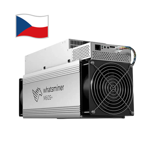 Whatsminer M60S+ 200 THs (Bitcoin miner) MicroBT Na těžbu kryptoměny Bitcoin algoritmus SHA-256