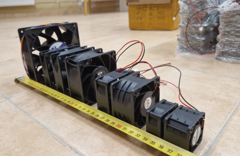 Ventilátor pre ASIC miner