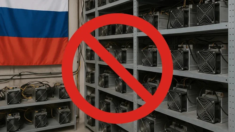 Nelegálna ťažba kryptomien v Rusku