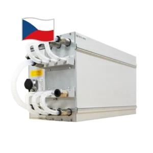 Výkonný ASIC miner Antminer S21+ Hydro 319 THs na Bitcoin