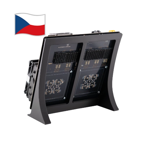 ASIC miner NerdMiner NerdOCTAxe Rev 3.1 s výkonem 12 THs na Bitcoin