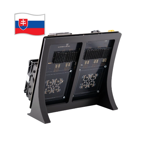 ASIC miner NerdMiner NerdOCTAxe Rev 3.1 s výkonom 12 THs na Bitcoin