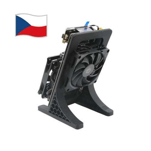 ASIC miner NerdMiner NerdQaxe++ Rev 6.1 s výkonem 6 THs na Bitcoin