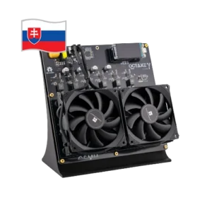 Výkonný ASIC miner NerdMiner NerdOCTAxe Rev 3.1 12 THs na Bitcoin