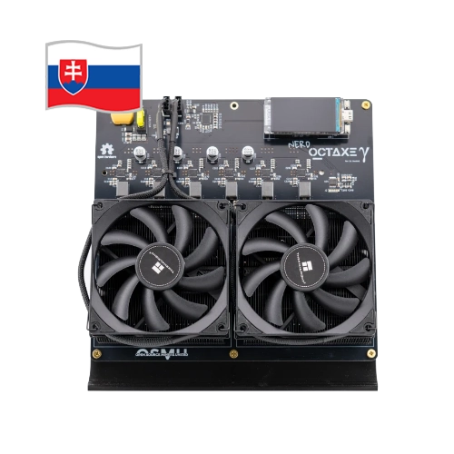 ASIC miner NerdMiner NerdOCTAxe Rev 3.1 12 THs na ťažbu Bitcoin