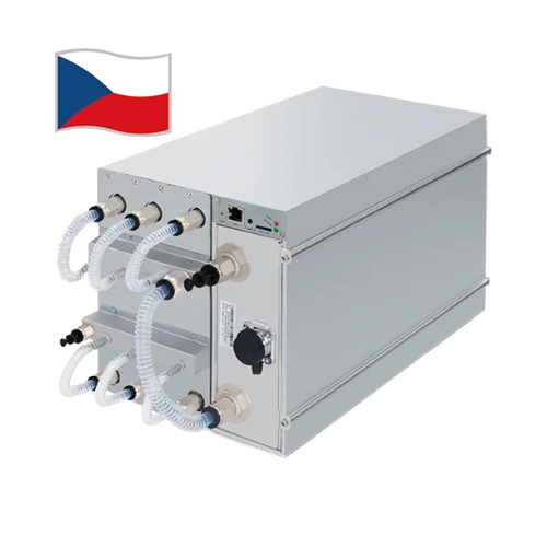 Výkonný ASIC miner Antminer S21 Hydro 319 THs na Bitcoin