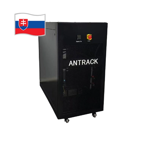 Mining cabinet pre hydro minery – ANTRACK V2 systém pre 4 ASIC zariadenia