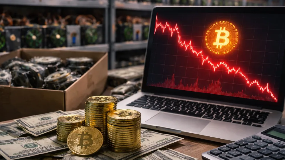 Ťažiari predávajú Bitcoin