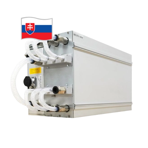 Výkonný ASIC miner Antminer S21+ Hydro 338 THs na Bitcoin