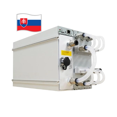 ASIC miner model Antminer S21+ Hydro s výkonom 338 THs na Bitcoin
