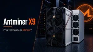 Antminer X9 Bitmain ASIC miner na ťažbu Monera RandomX