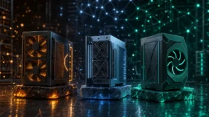 Porovnanie ťažby kryptomien Bitcoin, Litecoin a Kaspa v roku 2026