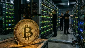 Bitcoin a ťažobné akcie
