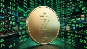 Zcash rekordne stúpa