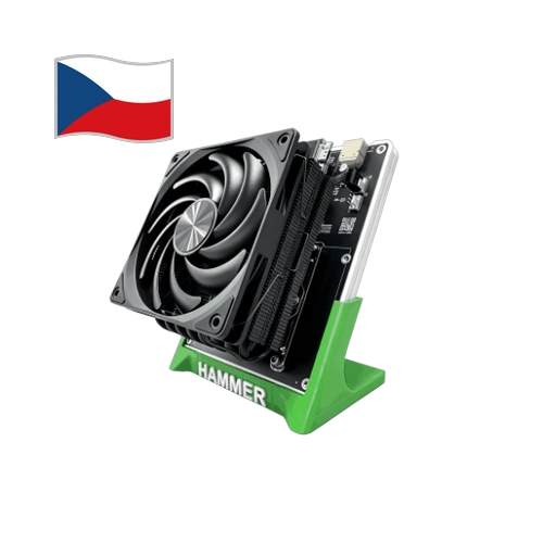 ASIC miner Hammer Miner DC 08 s výkonem 440 MHs na Litecoin