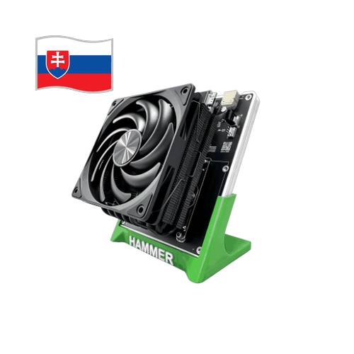 ASIC miner Hammer Miner DC 08 s výkonom 440 MHs na Litecoin