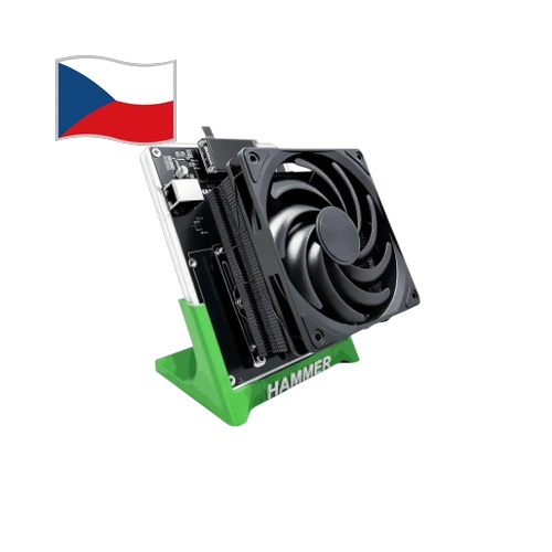 Výkonný ASIC miner Hammer Miner DC 08 440 MHs na Litecoin